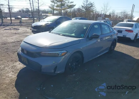 2025 Honda Civic Sport from USA, damaged, VIN 2HGFE2F51SH523747